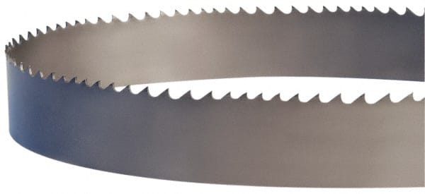 Welded Bandsaw Blade: 27' 10″ Long, 2″ Wide, 0.063″ Thick, 1.5 to 2 TPI Bi-Metal, Toothed Edge