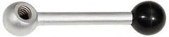 Jergens - Gear-Lever Arms   Knob Type: Ball    Stem Size: 5/16-18 - Benchmark Tooling