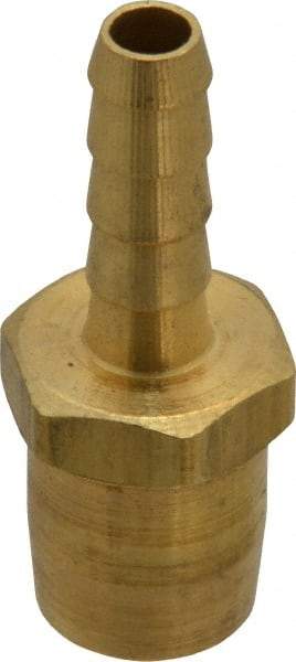 Acme - Open Check Brass Air Chuck - Straight Push On Chuck, 1/4 Barbed - Benchmark Tooling