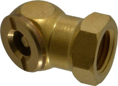 Acme - Closed Check Brass Air Chuck - Ball Foot Chuck, 1/4 FPT - Benchmark Tooling