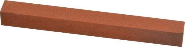 Norton - 4" Long x 3/8" Wide x 3/8" Thick, Aluminum Oxide Sharpening Stone - Square - Benchmark Tooling