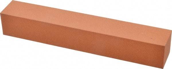 Norton - 6" Long x 1" Wide x 1" Thick, Aluminum Oxide Sharpening Stone - Square, Fine Grade - Benchmark Tooling