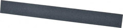 Norton - 4" Long x 1/2" Wide x 1/2" Thick, Silicon Carbide Sharpening Stone - Triangle, Fine Grade - Benchmark Tooling