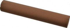 Norton - 6" Long x 1" Diam x 1" Thick, Aluminum Oxide Sharpening Stone - Round, Medium Grade - Benchmark Tooling