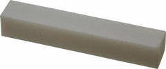 Norton - 3" Long x 1/2" Wide x 1/2" Thick, Novaculite Sharpening Stone - Square, Ultra Fine Grade - Benchmark Tooling