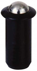 TE-CO - Press-Fit Ball Plungers Body Diameter (Decimal Inch): 0.5000 Body Length (Decimal Inch): 1.2180 - Benchmark Tooling