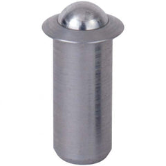 TE-CO - Press-Fit Ball Plungers Body Diameter (Decimal Inch): 0.2500 Body Length (Decimal Inch): 0.5240 - Benchmark Tooling