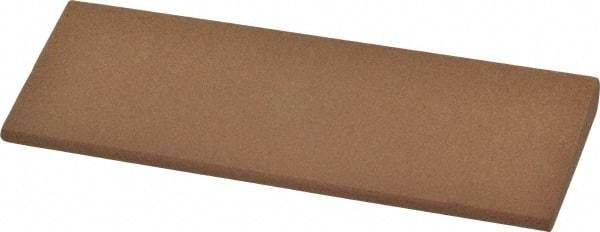 Norton - 4-1/2" Long x 1-3/4" Diam x 3/8" Thick, Aluminum Oxide Sharpening Stone - Round, Medium Grade - Benchmark Tooling