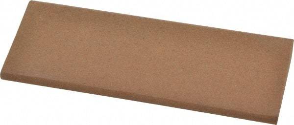 Norton - 4-1/2" Long x 1-3/4" Diam x 1/2" Thick, Aluminum Oxide Sharpening Stone - Round, Medium Grade - Benchmark Tooling