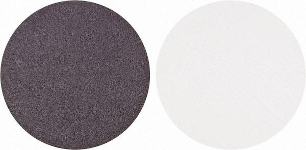 Norton - 16" Diam, 40 Grit Aluminum Oxide Adhesive PSA Disc - Very Coarse, Brown, X Weighted Cloth Backing, Flexible - Benchmark Tooling