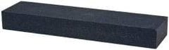 Norton - 8" Long x 2" Wide x 1" Thick, Silicon Carbide Sharpening Stone - Rectangle, Medium Grade - Benchmark Tooling