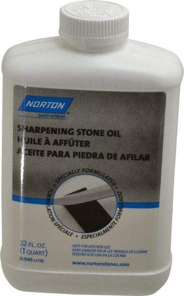 Norton - Sharpening Stone Oil Container Size Range: 32 oz. - 127.9 oz. Food Grade: NonFoodGrade - Benchmark Tooling