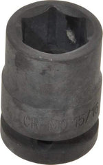 Blackhawk by Proto - 3/4" Drive 15/16" Standard Impact Socket - 6 Points, 2" OAL - Benchmark Tooling