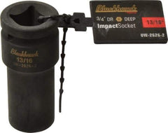 Blackhawk by Proto - 3/4" Drive 13/16" Deep Impact Socket - 6 Points, 3-1/4" OAL - Benchmark Tooling