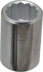 Blackhawk by Proto - 7/8", 3/4" Drive, Standard Hand Socket - 12 Points, 2" OAL, Chrome Finish - Benchmark Tooling