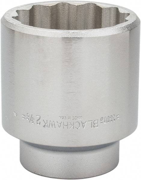 Blackhawk by Proto - 2-3/8", 3/4" Drive, Standard Hand Socket - 12 Points, 3-5/8" OAL - Benchmark Tooling