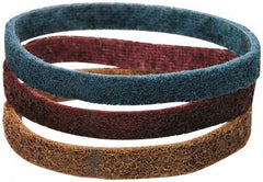 Dynabrade - 1/2" Wide x 12" OAL, Aluminum Oxide Abrasive Belt - Aluminum Oxide, Coarse, Nonwoven - Benchmark Tooling