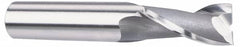 OSG - 27/32", 1-1/2" LOC, 5/8" Shank Diam, 3-5/8" OAL, 2 Flute, Vanadium High Speed Steel Square End Mill - Benchmark Tooling