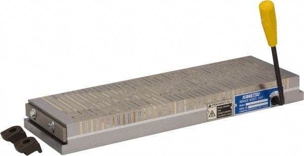 Vectrax - Standard Pole Rectangular Permanent Magnetic Block Chuck - Benchmark Tooling