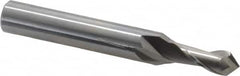 Magafor - 6mm Body Diam, 90°, 2-3/8" OAL, Solid Carbide Spotting Drill - Benchmark Tooling