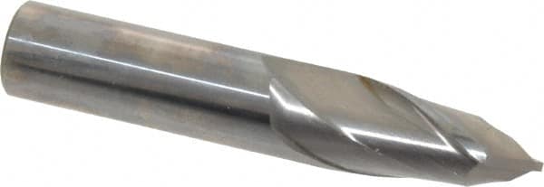 Magafor - 1/2" Body Diam, 90°, 2-3/4" OAL, Solid Carbide Spotting Drill - Benchmark Tooling