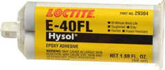 Loctite - 50 mL Cartridge Two Part Epoxy - 40 min Working Time, Series E-40FL - Benchmark Tooling