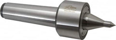 Riten - MT5 Taper Shank, 3-1/16" Head Diam 9,000 Lb Capacity Live Center - 5,000 Max RPM, 2-3/32" Head Length, 1/2" Point Diam, 2-1/2" Point Len, 1,100 Lb Max Workpc, 11-3/8" OAL, 15/16" Long Tip, Long Point - Benchmark Tooling