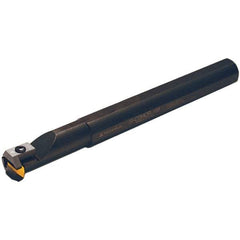 Tool-Flo - Indexable Grooving Tool Holder - V98 Insert Compatibility, 2-1/2" Shank Width, 16" OAL - Benchmark Tooling