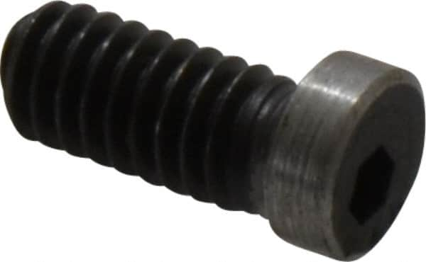 Gibraltar - 8-32, 3/8" Long, Steel, Cam Clamp Screw - 5/16" Hex, Use with Gibraltar Fixture Clamp 00642579 - Benchmark Tooling