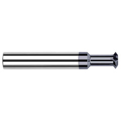 Harvey Tool - 5/16° 5/16" Cut Diam, 0.126" Cut Width, 5/16" Shank, Solid Carbide Double-Angle Cutter - Exact Industrial Supply