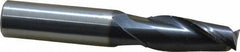 OSG - 27/64", 1" LOC, 7/16" Shank Diam, 2-3/4" OAL, 2 Flute, Solid Carbide Square End Mill - Single End, TiAlN Finish, Spiral Flute, 30° Helix, Centercutting, Right Hand Cut, Right Hand Flute, Series 402 - Benchmark Tooling