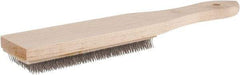 Lutz - 8-1/2" Long Abrasive File Card - Wood Handle - Benchmark Tooling