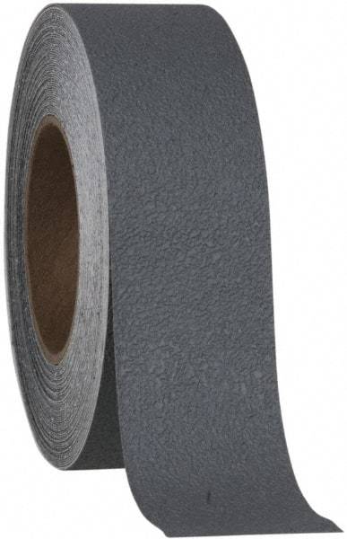 NMC - Gray Solid Color Anti-Slip Vinyl Tape - 6" Wide x 60' Long x 0.02" Thick, General Traffic - Benchmark Tooling