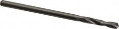 M.A. Ford - 2.49936mm 118° Spiral Flute Solid Carbide Screw Machine Drill Bit - Bright Finish, Right Hand Cut, 14mm Flute Length, 43mm OAL, Faceted Point, Straight Shank - Benchmark Tooling