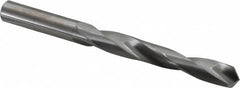 M.A. Ford - 25/64" 118° Solid Carbide Jobber Drill - Bright Finish, Right Hand Cut, Spiral Flute, Straight Shank, 4-1/2" OAL, Faceted Point - Benchmark Tooling