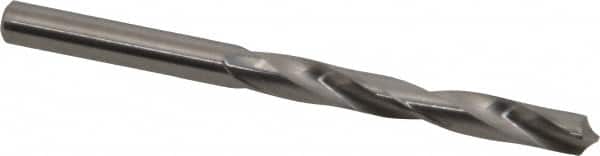 M.A. Ford - #2 118° Solid Carbide Jobber Drill - Bright Finish, Right Hand Cut, Spiral Flute, Straight Shank, 3" OAL, Faceted Point - Benchmark Tooling