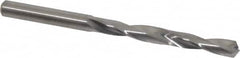 M.A. Ford - #5 118° Solid Carbide Jobber Drill - Bright Finish, Right Hand Cut, Spiral Flute, Straight Shank, 3" OAL, Faceted Point - Benchmark Tooling