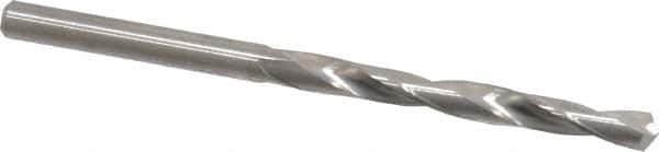 M.A. Ford - #24 118° Solid Carbide Jobber Drill - Bright Finish, Right Hand Cut, Spiral Flute, Straight Shank, 2-1/2" OAL, Faceted Point - Benchmark Tooling