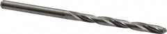 M.A. Ford - #31 118° Solid Carbide Jobber Drill - Bright Finish, Right Hand Cut, Spiral Flute, Straight Shank, 2-1/4" OAL, Faceted Point - Benchmark Tooling