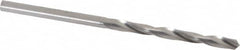 M.A. Ford - #42 118° Solid Carbide Jobber Drill - Bright Finish, Right Hand Cut, Spiral Flute, Straight Shank, 2" OAL, Faceted Point - Benchmark Tooling