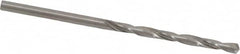 M.A. Ford - #48 118° Solid Carbide Jobber Drill - Bright Finish, Right Hand Cut, Spiral Flute, Straight Shank, 1-3/4" OAL, Faceted Point - Benchmark Tooling