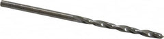 M.A. Ford - #49 118° Solid Carbide Jobber Drill - Bright Finish, Right Hand Cut, Spiral Flute, Straight Shank, 1-3/4" OAL, Faceted Point - Benchmark Tooling