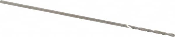 M.A. Ford - #70 118° Solid Carbide Jobber Drill - Bright Finish, Right Hand Cut, Spiral Flute, Straight Shank, 1-1/2" OAL, Faceted Point - Benchmark Tooling