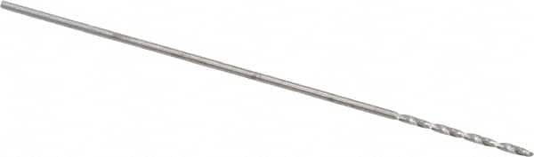 M.A. Ford - #72 118° Solid Carbide Jobber Drill - Bright Finish, Right Hand Cut, Spiral Flute, Straight Shank, 1-1/2" OAL, Faceted Point - Benchmark Tooling