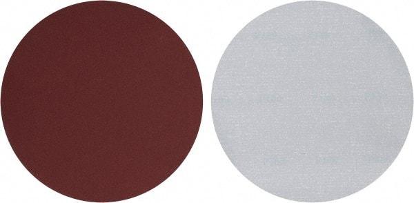 Made in USA - 9" Diam, 180 Grit Aluminum Oxide Adhesive PSA Disc - Very Fine Grade, X Weighted Cloth Backing, For Low Speed Dual-Action Sanders, Random Orbital Sanders - Benchmark Tooling