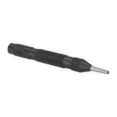 Value Collection - 5/8" Automatic Center Punch - 5" OAL, Steel - Benchmark Tooling