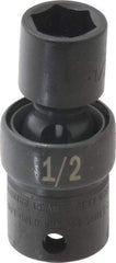 SK - 3/8" Drive 1/2" Standard Universal Impact Socket - 6 Points, 2-9/64" OAL - Benchmark Tooling
