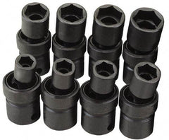 SK - 3/8" Drive 5/8" Standard Universal Impact Socket - 6 Points, 2-21/64" OAL - Benchmark Tooling