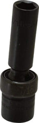 SK - 3/8" Drive 7/16" Deep Universal Impact Socket - 6 Points, 3-1/8" OAL - Benchmark Tooling