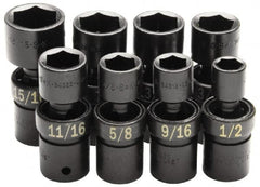 SK - 1/2" Drive 13/16" Standard Universal Impact Socket - Benchmark Tooling